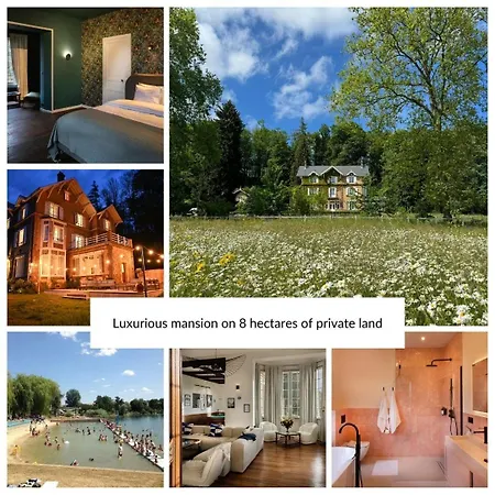 Private Oasis: Luxe 20-guest Estate, Jacuzzi, 8 Ha *